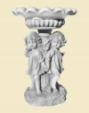 Скульптура бетонная для фонтана ангелы у колонны